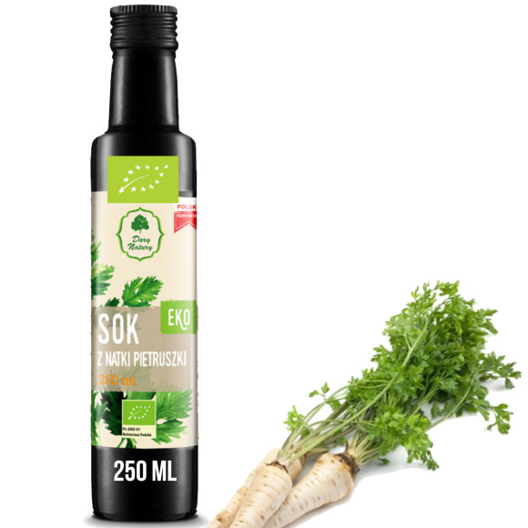 Dary Natury EKOLOGICZNY SOK Z NATKI PIETRUSZKI - 250 ml
