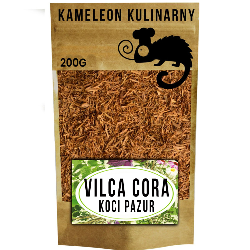 Kameleon Kulinarny VILCACORA KOCI PAZUR CZEPOTA puszysta Uncaria 200G