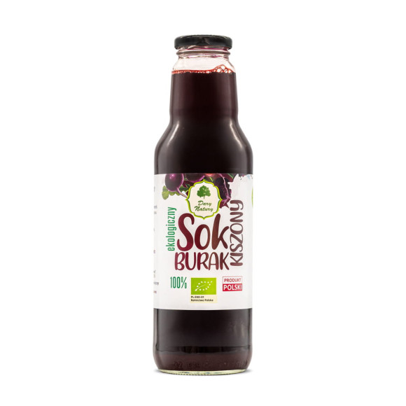 Dary Natury Sok z buraka kiszonego BURAK KISZONY EKOlogiczny 100% 750ml