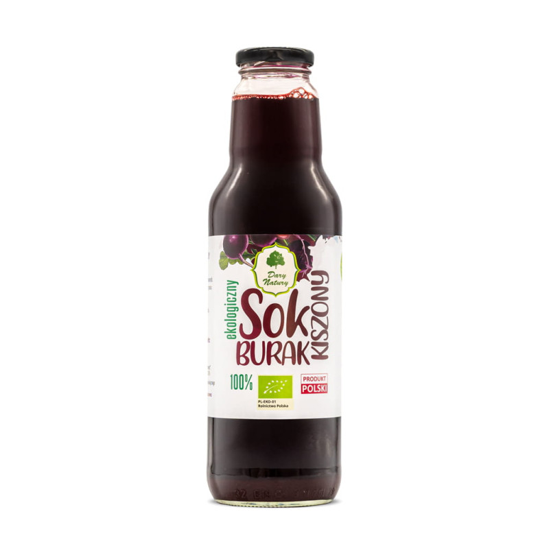 Dary Natury Sok z buraka kiszonego BURAK KISZONY EKOlogiczny 100% 750ml