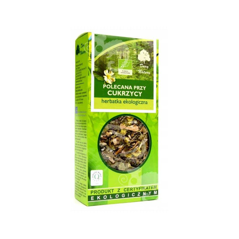 Dary Natury HERBATKA POLECANA PRZY CUKRZYCY Eko 50g