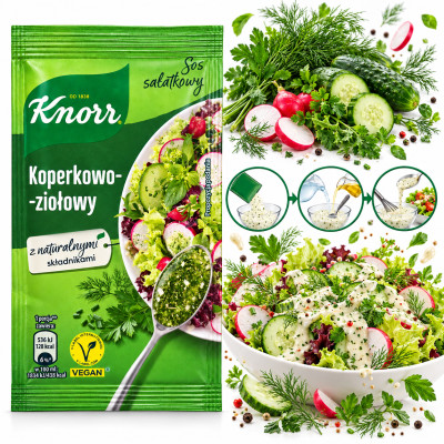 Knorr SOS SAŁATKOWY KOPERKOWO - ZIOŁOWY 9g