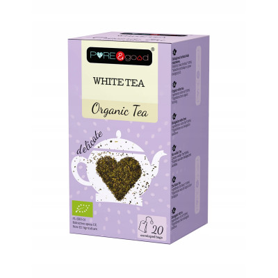 Pure&Good BIAŁA HERBATA ORGANICZNA ekologiczna 20 torebek 