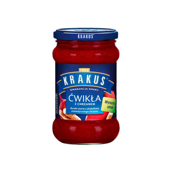 Krakus ĆWIKŁA Z CHRZANEM naturalny smak WIELKANOC 300G