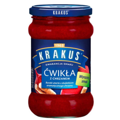 Krakus ĆWIKŁA Z CHRZANEM naturalny smak WIELKANOC 300G