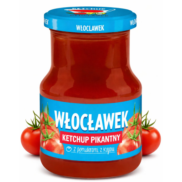 Włocławek KETCHUP PIKANTNY POMIDOROWY 380G