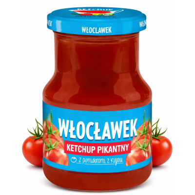 Włocławek KETCHUP PIKANTNY POMIDOROWY 380G