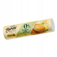 CIASTKA MARKIZY z kremem CYTRYNOWYM BEZ CUKRU DLA DIABETYKA 180g Elgovita