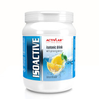 ISOACTIVE Izotonik Activlab ELEKTROLITY smak CYTRYNA lemon 630g słój
