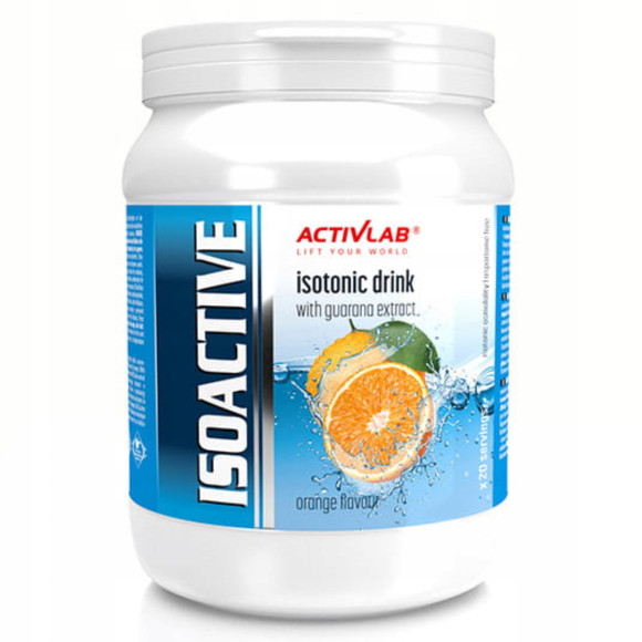 ISOACTIVE Izotonik Activlab ELEKTROLITY smak POMARAŃCZA orange 630g słój
