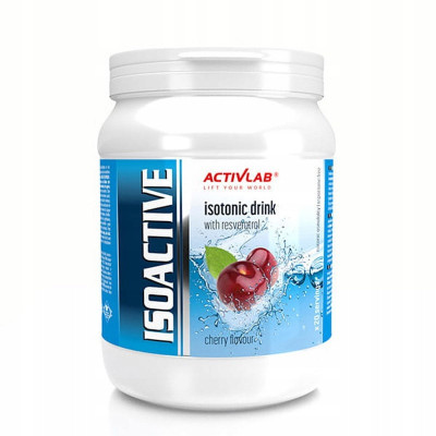 ISOACTIVE Izotonik Activlab ELEKTROLITY smak WIŚNIA wiśniowy 630g słój