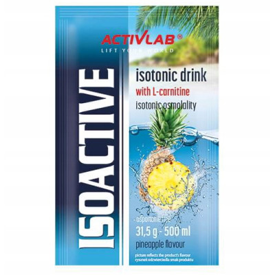 ISOACTIVE Izotonik ANANAS Pineapple  31,5g 1 sztuka  nr1