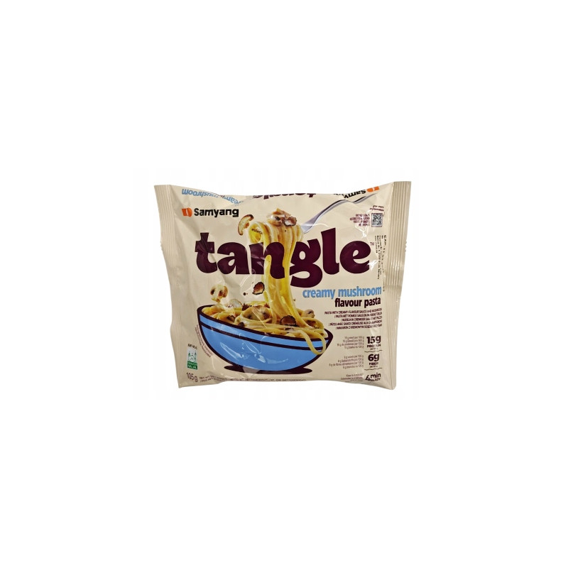 Samyang TANGLE GRZYBOWE CREAMY MUSHROOM Makaron z sosem i grzybami 105g