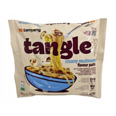 Samyang TANGLE GRZYBOWE CREAMY MUSHROOM Makaron z sosem i grzybami 105g