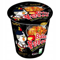 BULDAK kubek DANIE MAKARON RAMEN ZUPKA ARTIFICIAL SPICY CHICKEN FLAVOR 70G