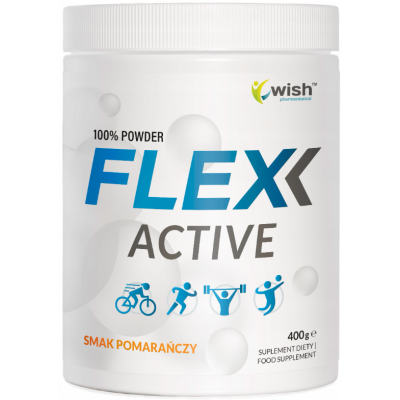 WISH Flex (flex Active) KOLAGEN 10.000 wsparcie STAWY MIĘŚNIE KOŚCI 400g