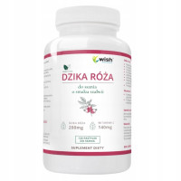 Wish DZIKA RÓŻA 200 mg pastylki do ssania smak szałwi 120 sztuk 