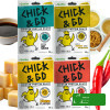 CHICK&GO suszona PIERŚ KURCZAKA plastry przekąska MIX 4 SMAKÓW 30g x4 =120g