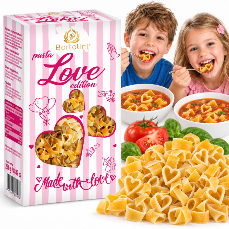 Makaron Bartolini Durum 250g serca smakowe