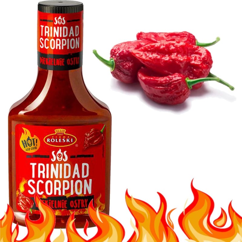 Roleski SOS TRINIDAD SCORPION piekielnie ostry HOT 340G