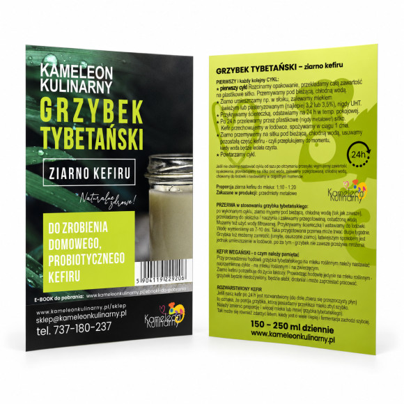 ULOTKA - GRZYBEK TYBETAŃSKI