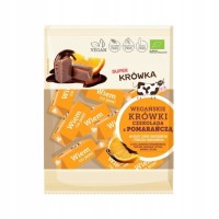 Eko KRÓWKI WEGAŃSKIE CZEKOLADA Z POMARAŃCZĄ bez glutenu