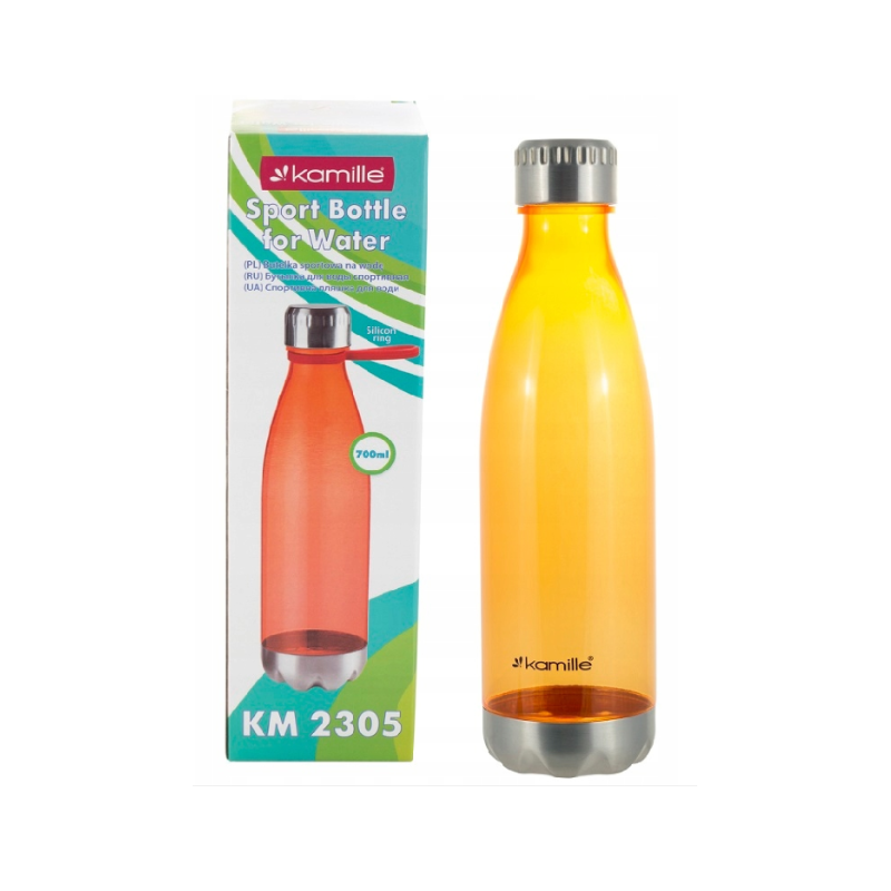 BUTELKA BIDON SHAKER na WODĘ NAPOJE TWORZYWO 700ml Kamille