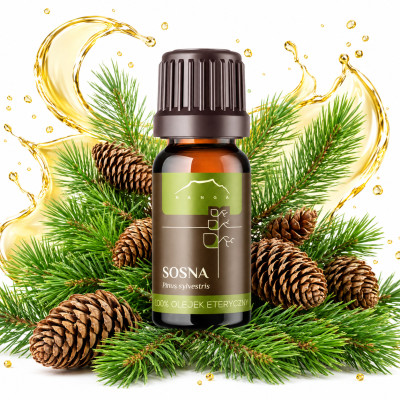 NANGA NATURALNY OLEJEK ETERYCZNY 100% SOSNA SOSNOWY 10ml inhalacje & masaż