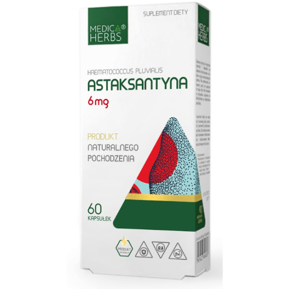 Medica Herbs ASTAKSANTYNA 6 MG algi  HAEMATOCOCCUS