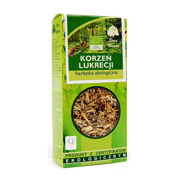 Dary Natury LUKRECJA KORZEŃ LUKRECJI eko 50g wsparcie ODPORNOŚĆ & KASZEL