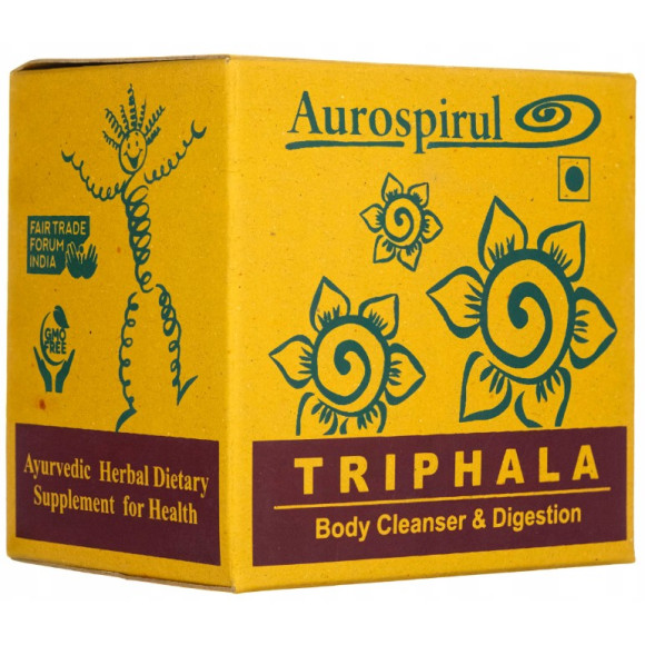 Aurospirul TRIPHALA wsparcie na: OCZYSZCZANIE CIA A& TRAWIENIE 100 kapsułek