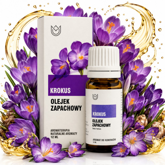 Naturalne aromaty OLEJEK ZAPACHOWY KROKUS  10ml