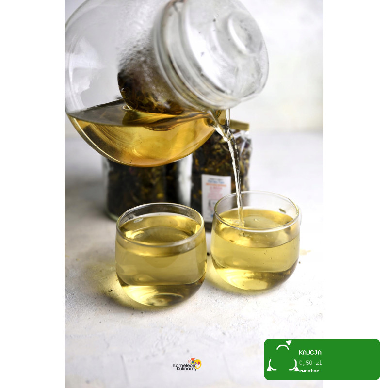 HERBATA BIAŁA aromatyzowana Pai Mu Tan BRZOSKWINIA & RÓŻA 25g delikatna