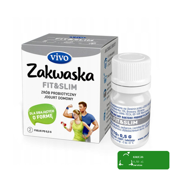 Zakwaska Zakwaski Vivo KULTURY BAKTERII do jogurtu - KOMPLET 9 sztuk fiolek