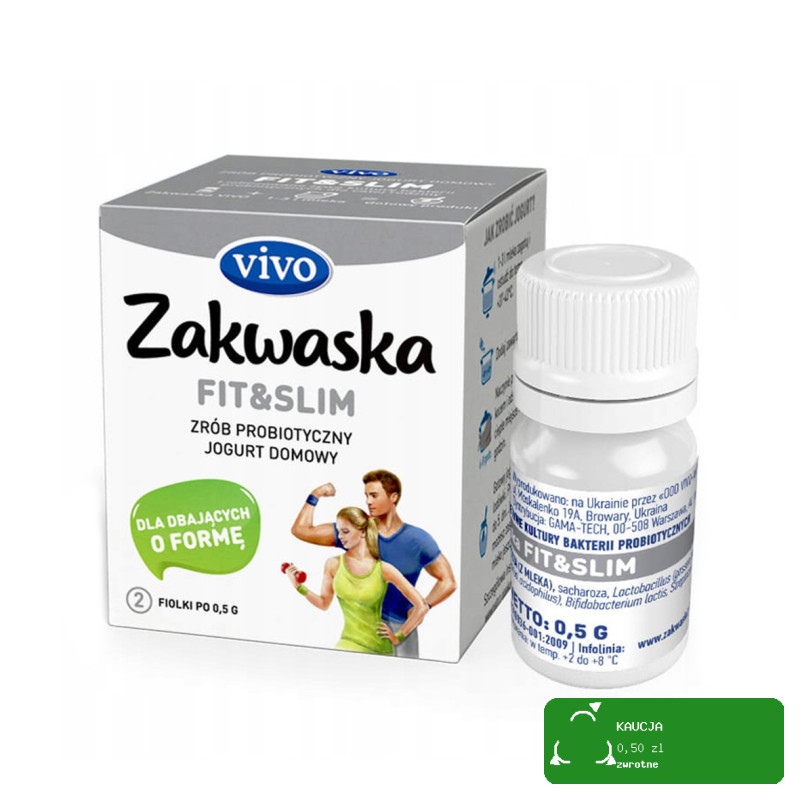 Zakwaska Zakwaski Vivo KULTURY BAKTERII do jogurtu - KOMPLET 9 sztuk fiolek