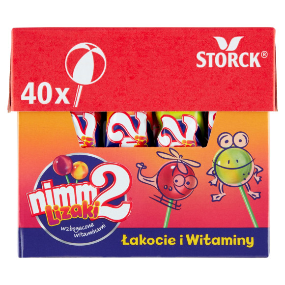 Lizaki Owocowe z Witaminami Nimm2 10g x 6 szt