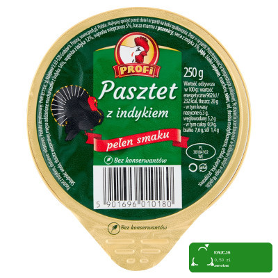 Pasztet wieprzowo-drobiowy Profi 250 g