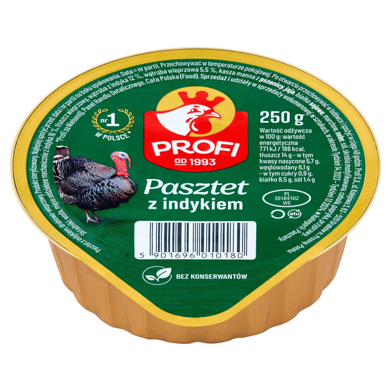 Pasztet wieprzowo-drobiowy Profi 250 g