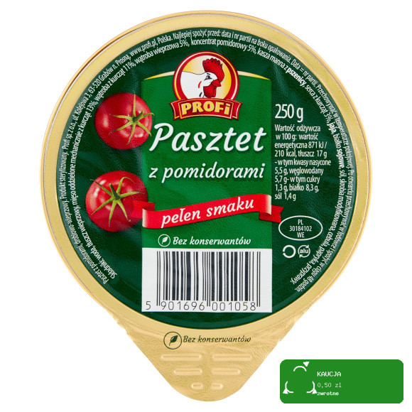 Pasztet wieprzowo-drobiowy Profi 250 g