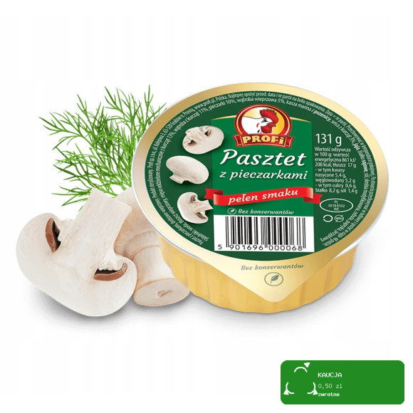 Pasztet wieprzowo-drobiowy Profi 250 g