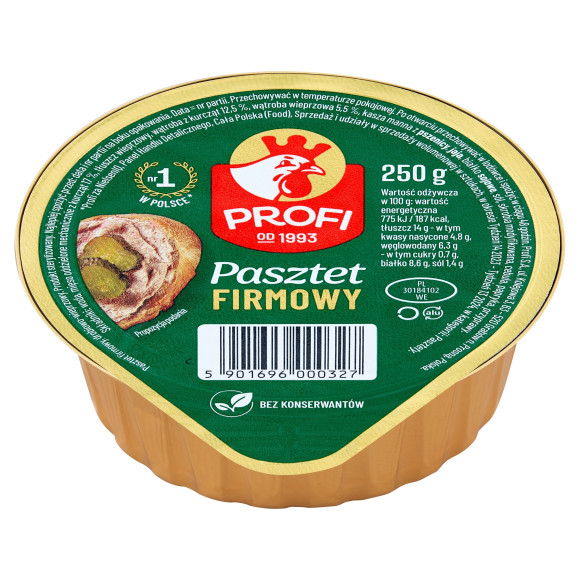 Pasztet wieprzowo-drobiowy Profi 250 g
