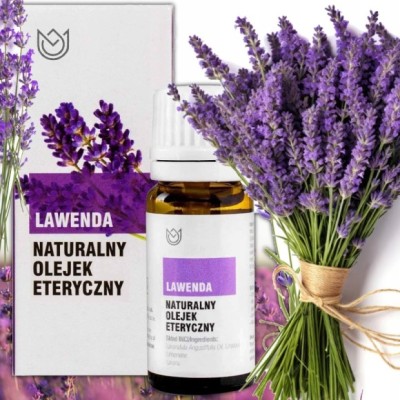 Naturalne aromaty - Naturalny OLEJEK ETERYCZNY LAWENDA 10ml