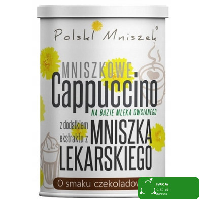 CAPPUCCINO MNISZKOWE o smaku CZEKOLADOWYM czekolada 150g Polski Mniszek