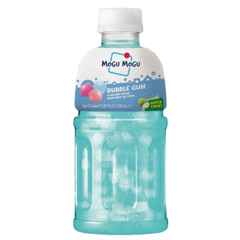 MOGU MOGU napój GUMA BALONOWA z kawałkami galaretki koko 320ml
