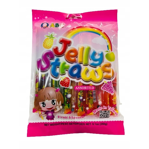 SPESHOW JELLY STRAWS BAG FUNNY HIPPO żelki owocowe galaretki 260g 13szt