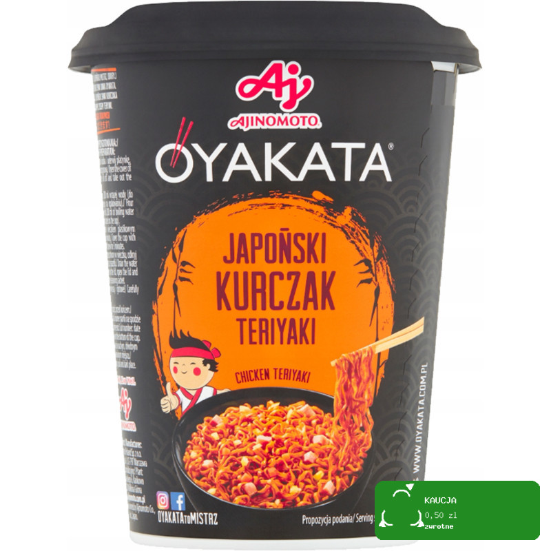 OYAKATA kubek TASTE of ASIA danie makaron zupa RAMEN zestaw MIX 8 SMAKÓW