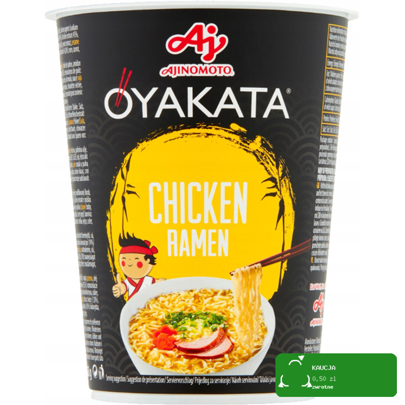 OYAKATA kubek TASTE of ASIA danie makaron zupa RAMEN zestaw MIX 8 SMAKÓW