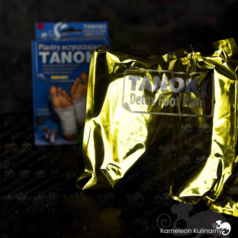 TANOKI DETOX plastry OCZYSZCZAJĄCE NA STOPY wspomagają oczyszczanie 10szt