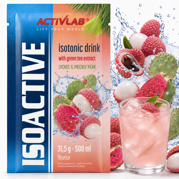 ISOACTIVE Izotonik LICZI OPUNCJA FIGA 31,5g 1 sztuka nr17