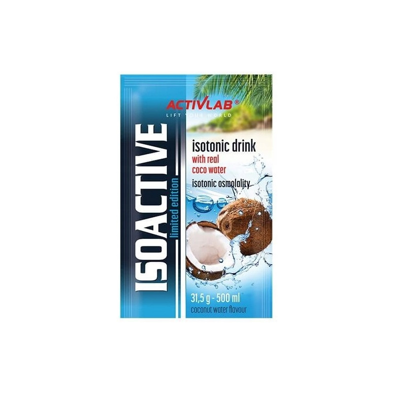 ISOACTIVE Izotonik KOKOS   31,5g 1 sztuka  nr11